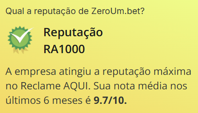 Zeroum Bet Reclame Aqui Zeroum Bet Reclame Aqui
